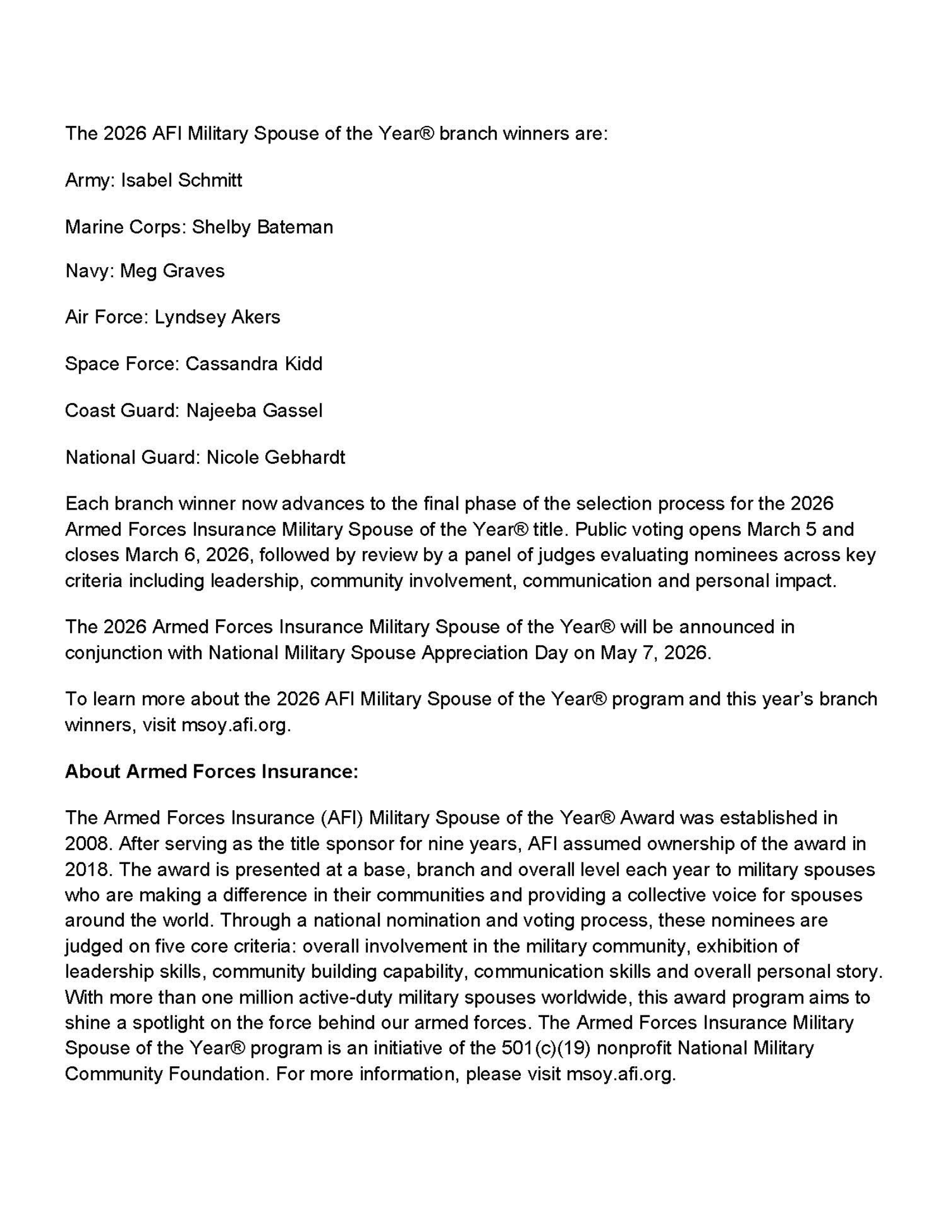 2026 AFI MSOY® Branch Winners Announcement Press Release_Page_2